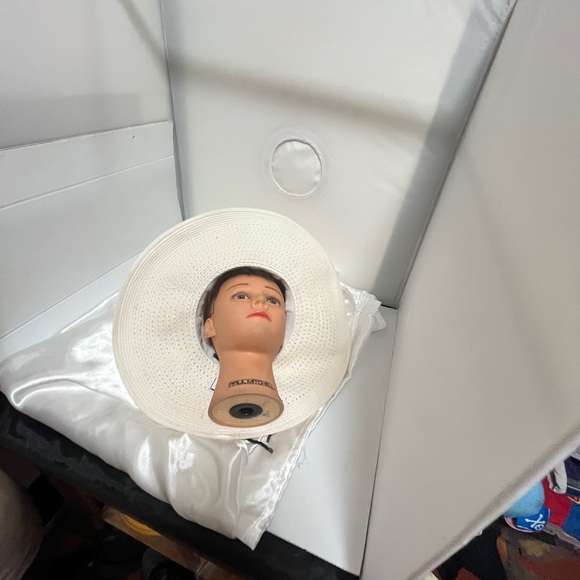 Ralph Lauren Cream Sun Hat - Picture 7 of 12